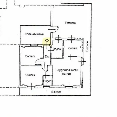 La Marmotta Bianca In Out 公寓 *